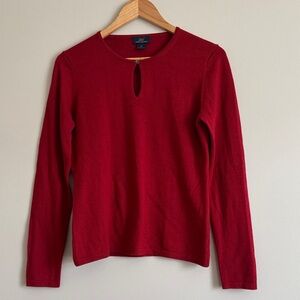 Brooks Brothers Red Crew Neck Sweater
